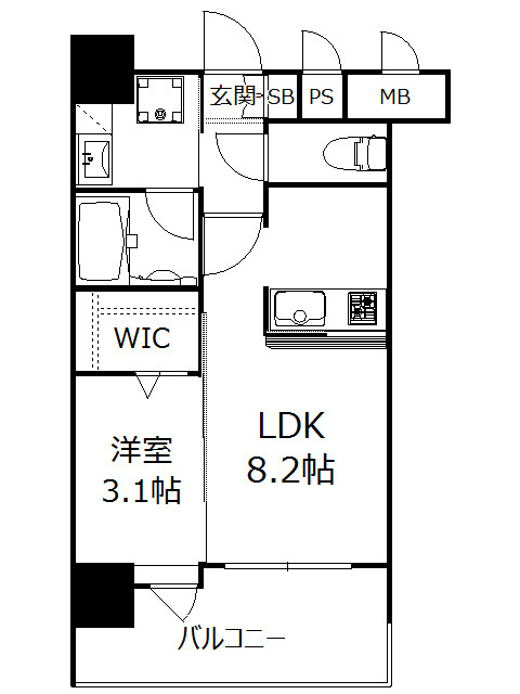 新品家具付きマンション築港本町10(KaGood福岡)
