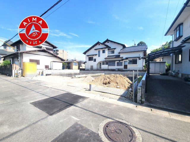 太宰府市朱雀6丁目第1-2棟（2号棟）の前面道路含む現地写真|見学の時間などお気軽にお問い合わせ下さい。