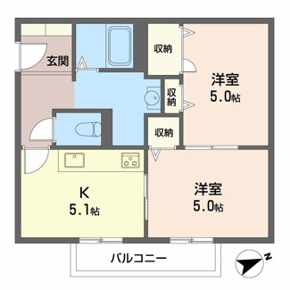 【間取り】 | リバーハイツ石津