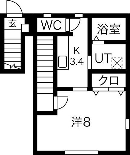 プラッツTの間取り