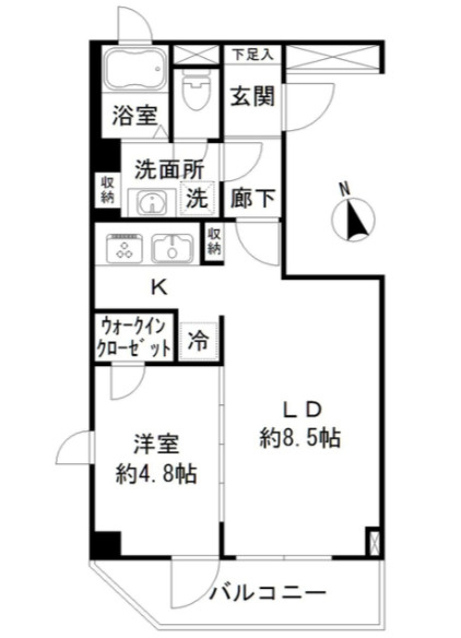 リテラス九段南の間取り|リテラス九段南