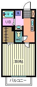 レジデンツ藤Ｃの間取り