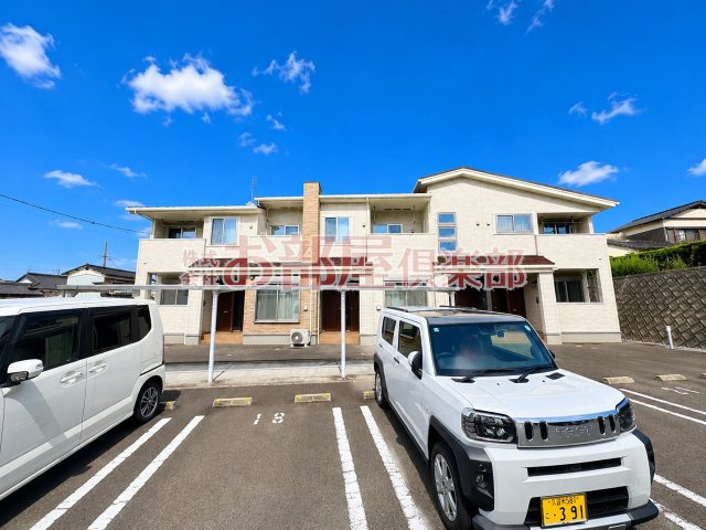 フランフランサクラB棟の外観|外観です