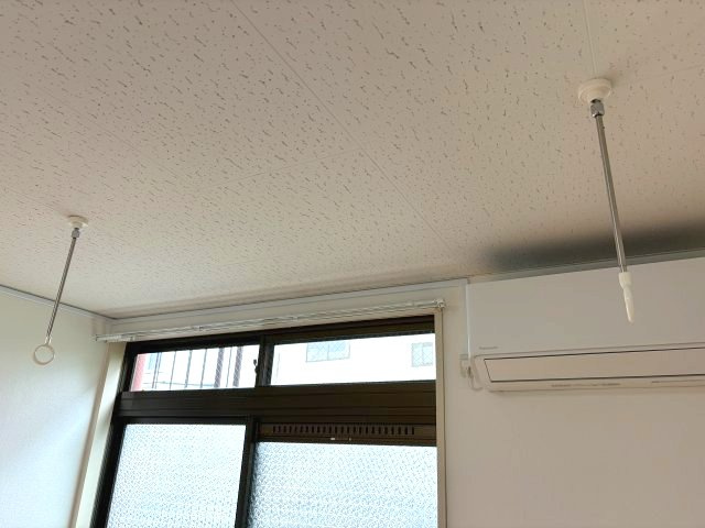 カーサみよしＡの設備|室内物干し