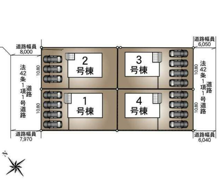 新築戸建　富士宮市粟倉南町第2　全4棟　1号棟の間取り|1号棟