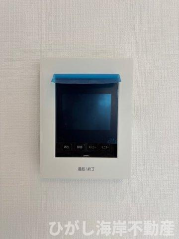 茅ヶ崎市松浪2丁目　中古戸建の防犯設備|新規リフォーム完了　テレビモニター付インタホン