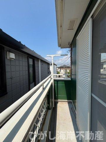 茅ヶ崎市松浪2丁目　中古戸建のバルコニー|バルコニー
