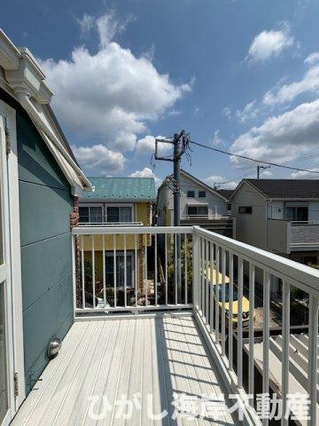 茅ヶ崎市松浪2丁目　中古戸建のバルコニー|バルコニー