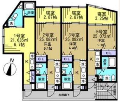 【間取り】 | KT松戸六実