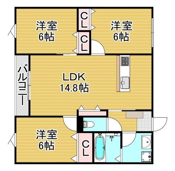 【間取り】 | Taormina下府