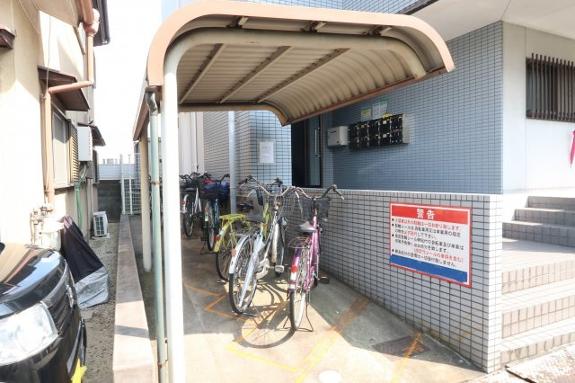 田中ハイツのその他共用部分|敷地内駐輪場