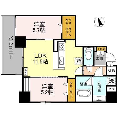 【間取り】 | プレミアム菱屋西