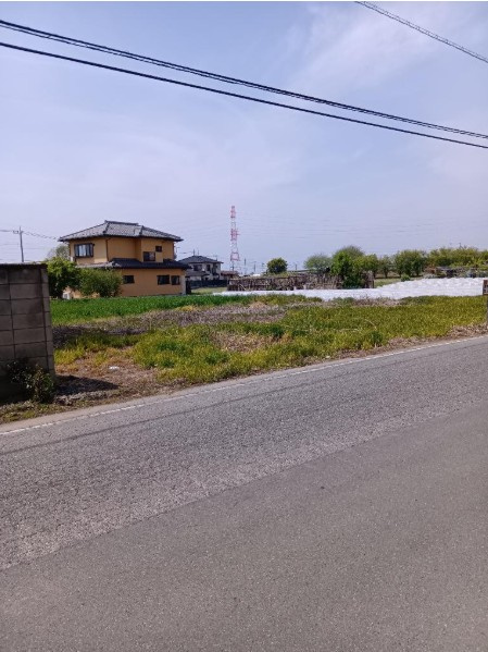 伊勢崎市 曲沢町（国定駅） 資材置場用地の外観