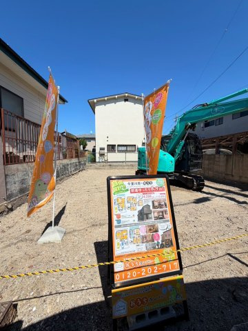 今里川原　メインプラン　建築条件付き土地の外観|【前道】