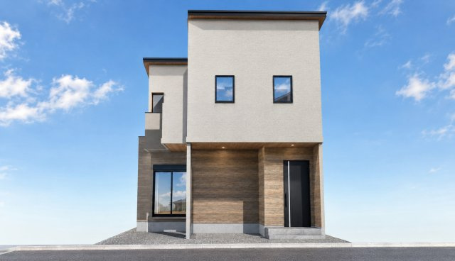 今里川原　建築条件付き土地の外観パース