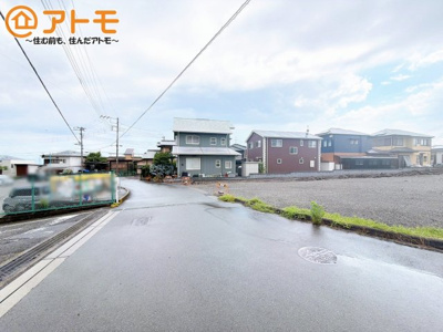 【前面道路含む現地写真】 | 富士市大淵　新築戸建て　2号棟