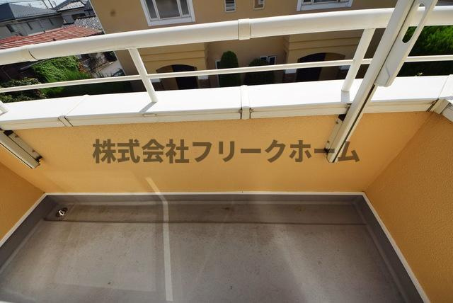 コートヤード深大寺のバルコニー