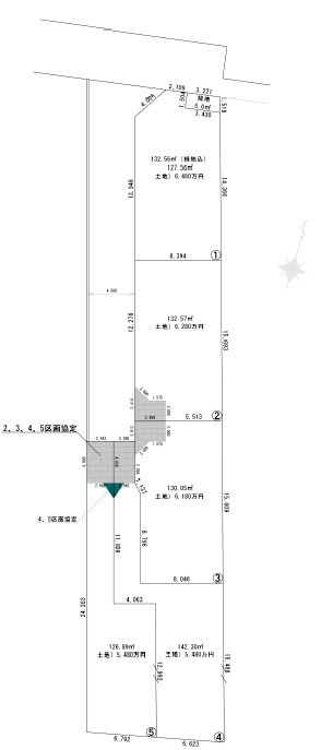 売地 東久留米市本町４丁目の土地図