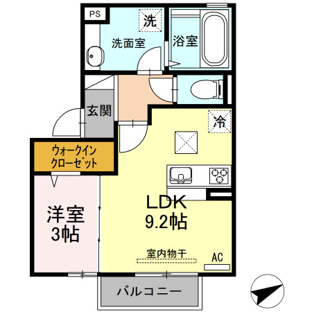 【間取り】 | アンジュ三番街