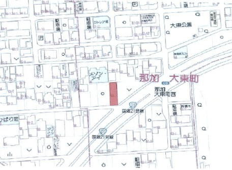 【土地図】 | 各務原市那加大東町
