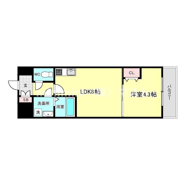 Ｊｉｎｏ花園町の間取り