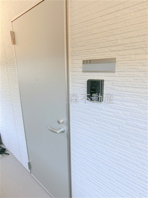 ライスフラワー羽田の玄関
