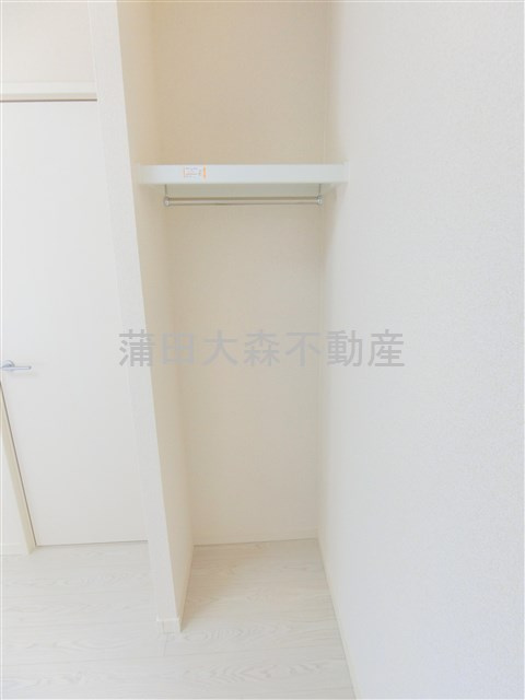 ライスフラワー羽田の収納|収納　オープンクローゼット