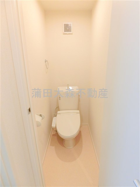 ライスフラワー羽田のトイレ|温水洗浄便座付きのトイレ