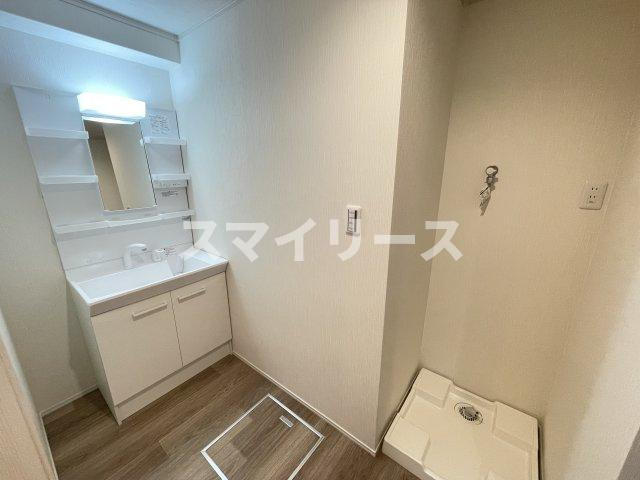 ボヌールメゾンCの独立洗面台