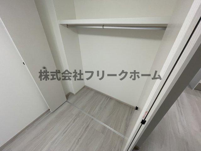 小金井市緑町５丁目のアパートの収納