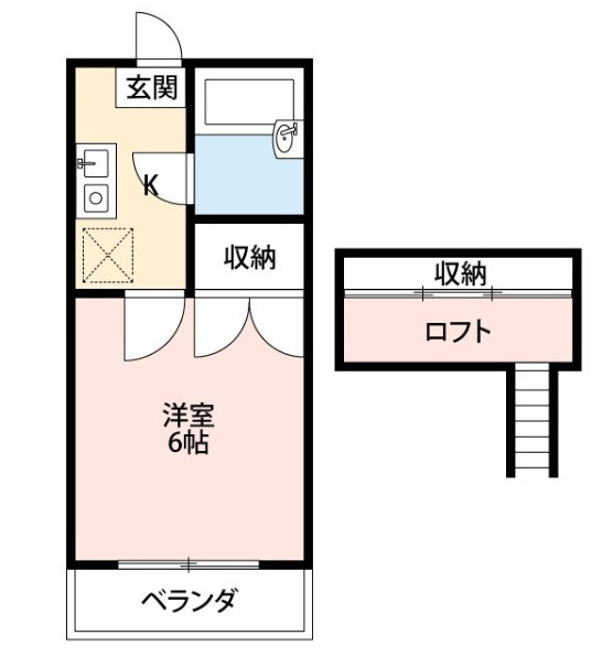 ガーデンヒルズ新倉C棟の間取り
