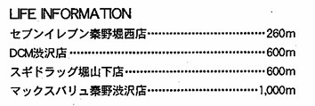 【周辺】 | 秦野市弥生町　新築戸建て　小田急線「渋沢駅」徒歩19分