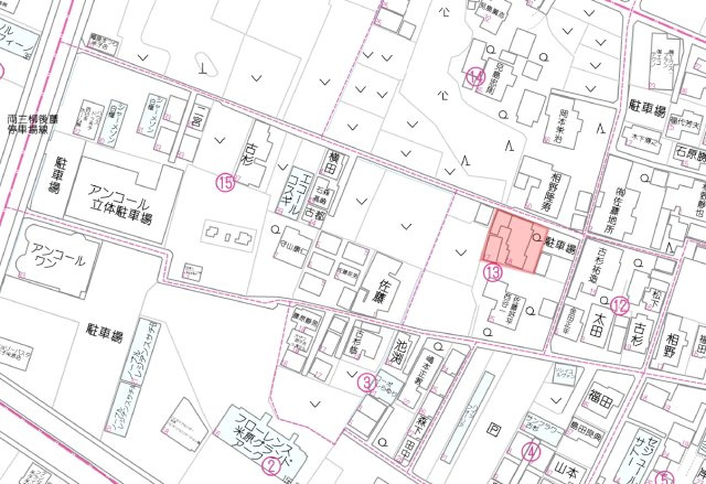 米子市米原7丁目の地図