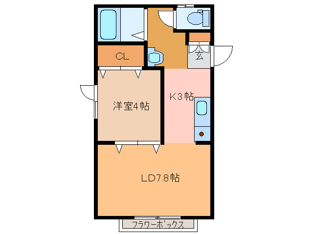 COCO・GRACEの間取り