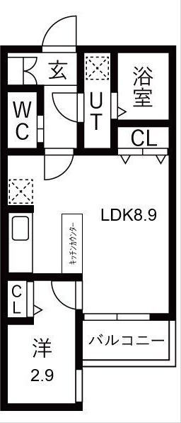 fika道徳の間取り