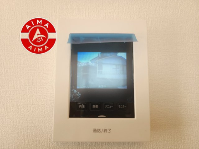 春日市小倉6丁目第1-2棟（2号棟）のセキュリティ|外出中も来訪者をカラー画面と音声でしっかり録画します。在宅時にも鮮明なモニターでしっかり相手を確認できます！