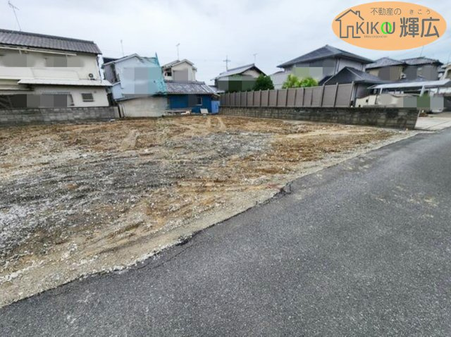加古川市野口町水足（全2）土地　2号地の前面道路含む現地写真
