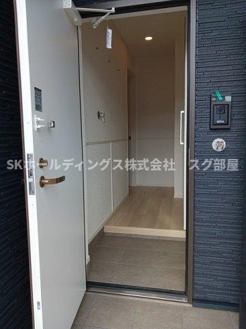 アンソレイエ高浜Ⅲの玄関