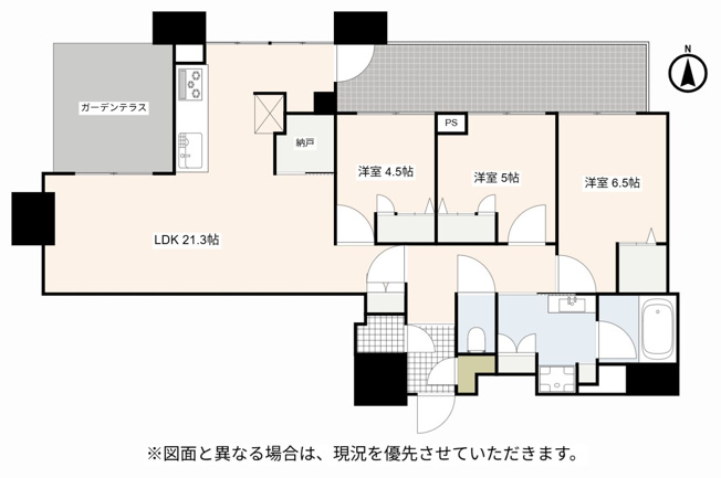【間取り】 | アイランドシティオーシャン&フォレストタワーレジデンス