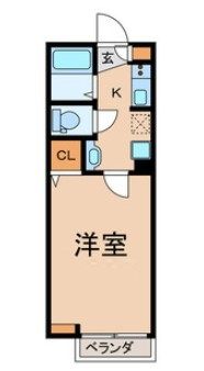 CENTRAGE松戸の間取り