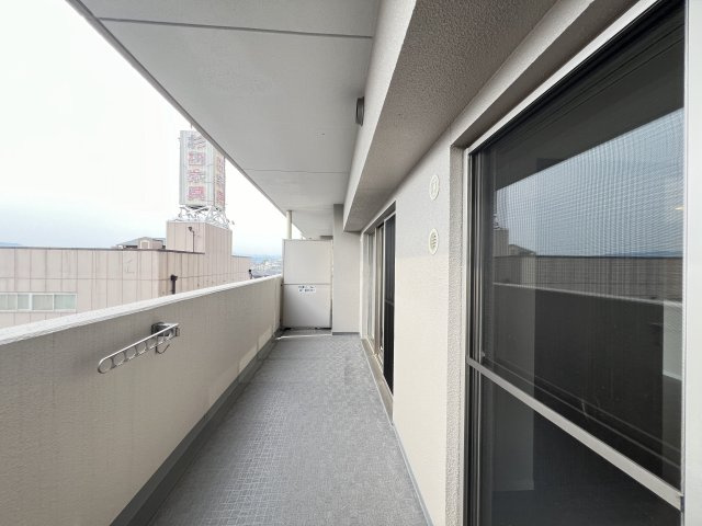 エスリード五位堂のバルコニー|広々としたバルコニーです