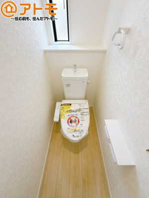 【トイレ】 | 島田市稲荷第6　新築戸建　全1棟 | 毎日使うトイレだからこそ機能性を重視したいですよね！温水洗浄便座で快適な時間をお過ごしください♪