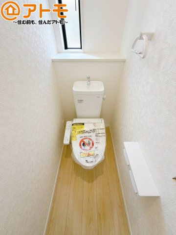【トイレ】 | 島田市稲荷第6　新築戸建　全1棟 | 毎日使うトイレだからこそ機能性を重視したいですよね！温水洗浄便座で快適な時間をお過ごしください♪