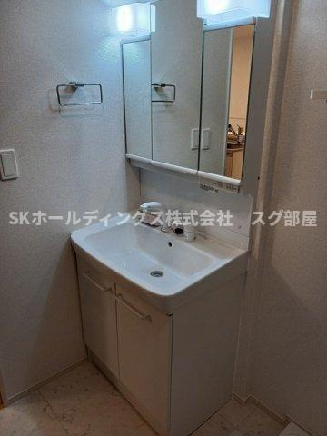 アンソレイエ高浜Ⅱの洗面所