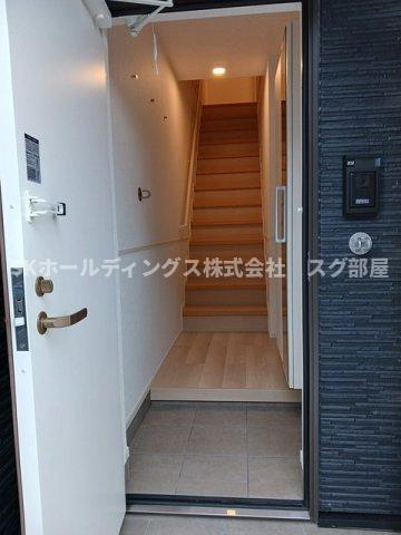 アンソレイエ高浜Ⅱの玄関