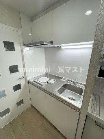 ブランドールＭ西長堀のキッチン