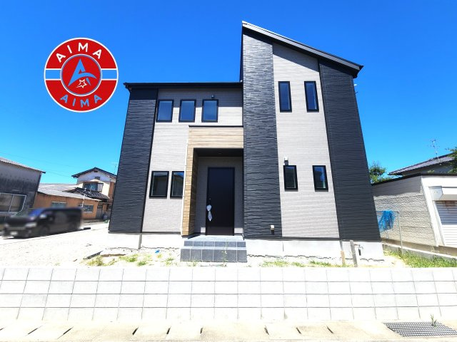 福津市津屋崎7丁目第6-3棟（3号棟）の外観|デザイン性のある外観です。