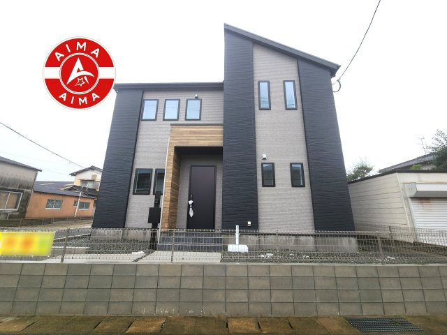 福津市津屋崎7丁目第6-3棟（3号棟）の外観|デザイン性のある外観です。