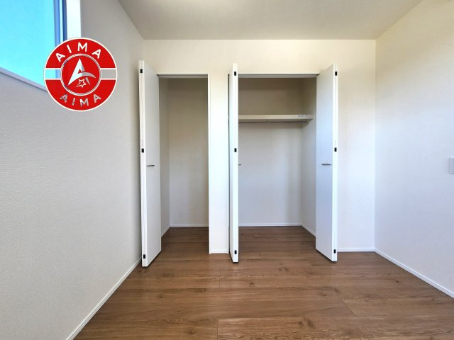 福津市津屋崎7丁目第6-3棟（3号棟）の収納|大きなスペースがあり、収納には困りません。