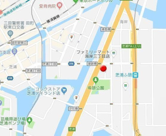 【地図】 |  レジディア芝浦KAIGAN